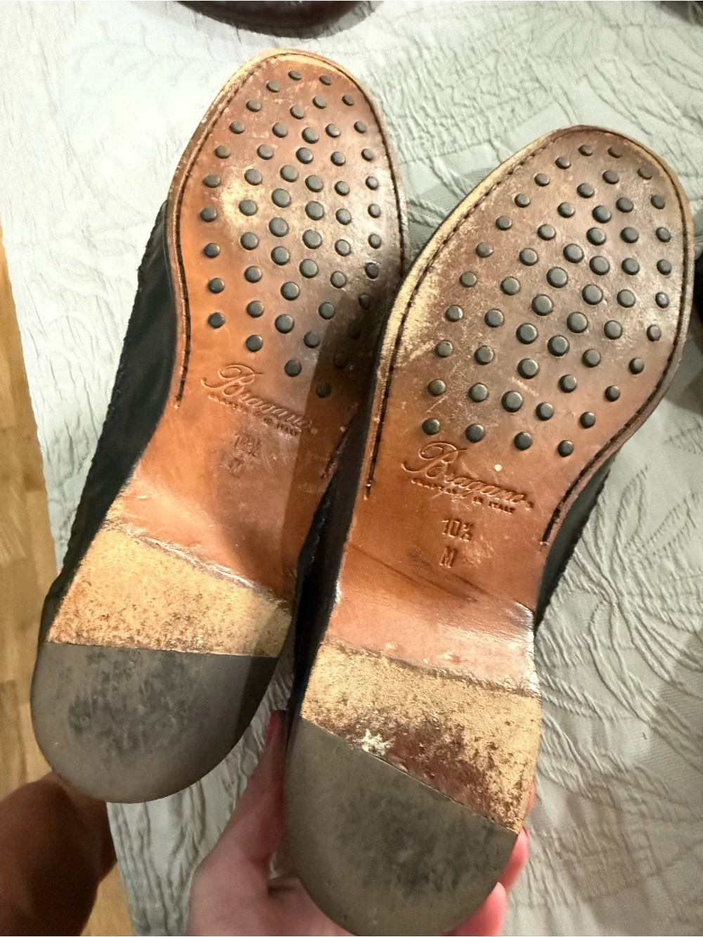 Classic Men's Tan Leather Slip-On Penny Loafers